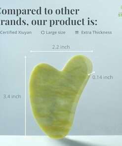 STARR-GIA Certified Xiuyan Jade Gua Sha Tool