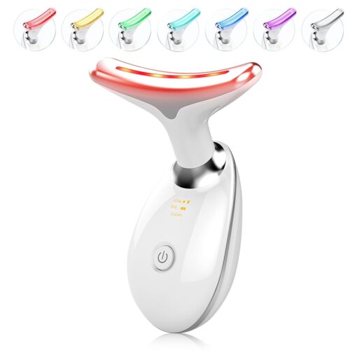 7-Color LED Facial Massager for Home Skin Care